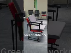 klassieke moderne stapelbare vergaderstoelen